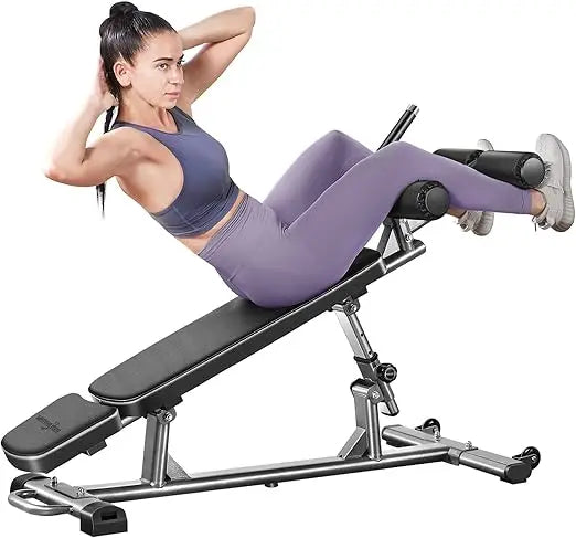 Adjustable Sit-Up Bench – Multi-Angle Weight & Ab Training Bench