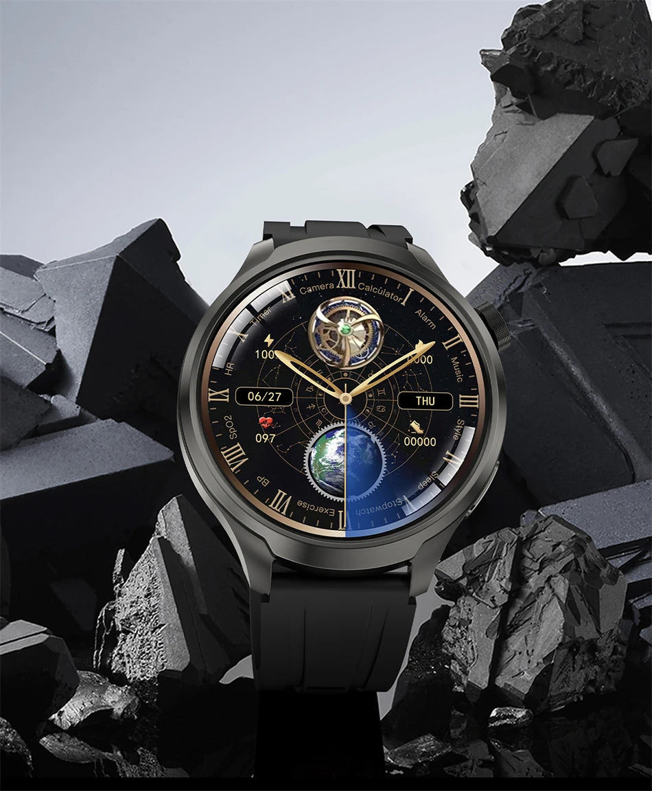 Huawei 1.85" Smartwatch – GPS, NFC & Bluetooth Fitness Tracker for Men