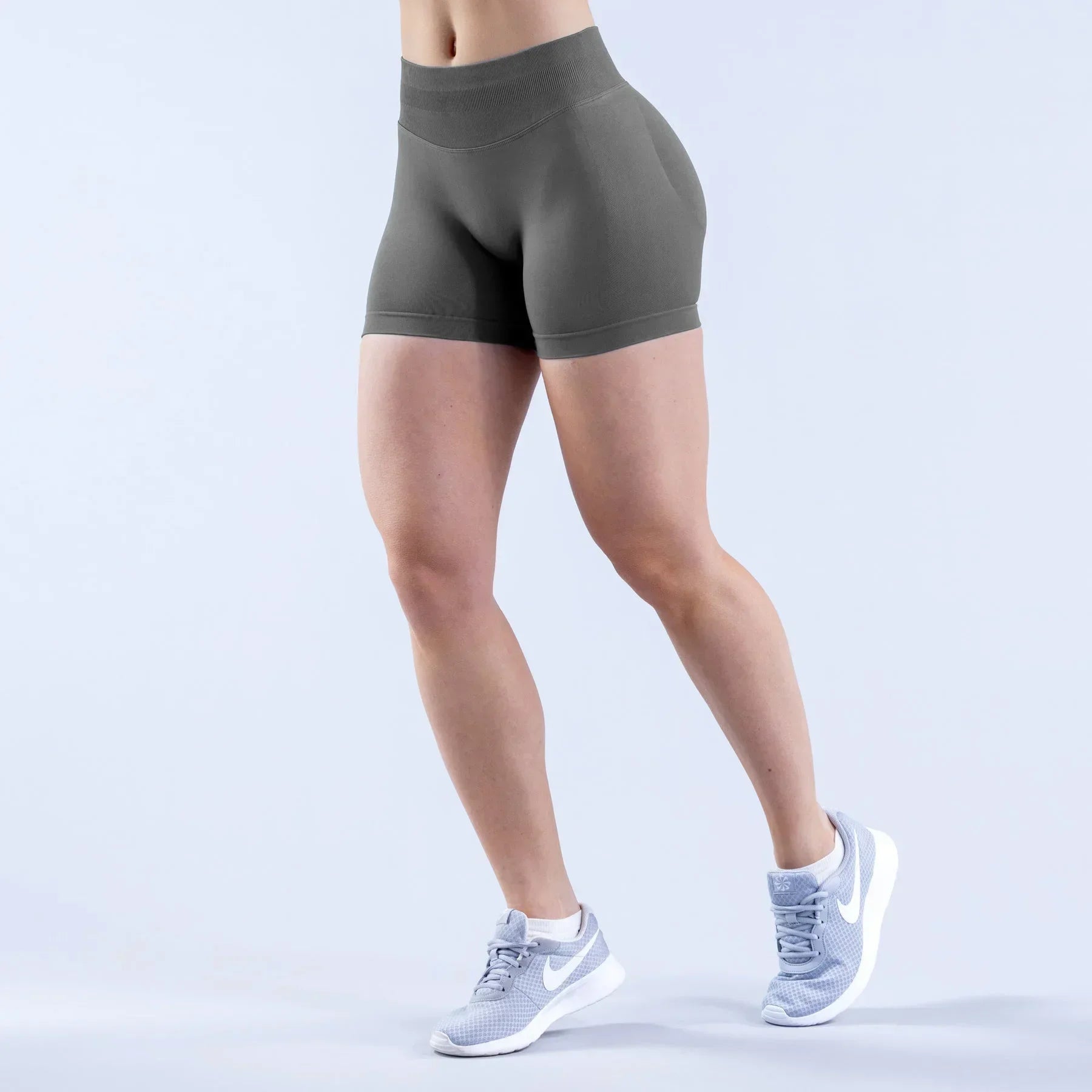Summer High-Waisted Yoga Shorts – Sexy Fitness Leggings