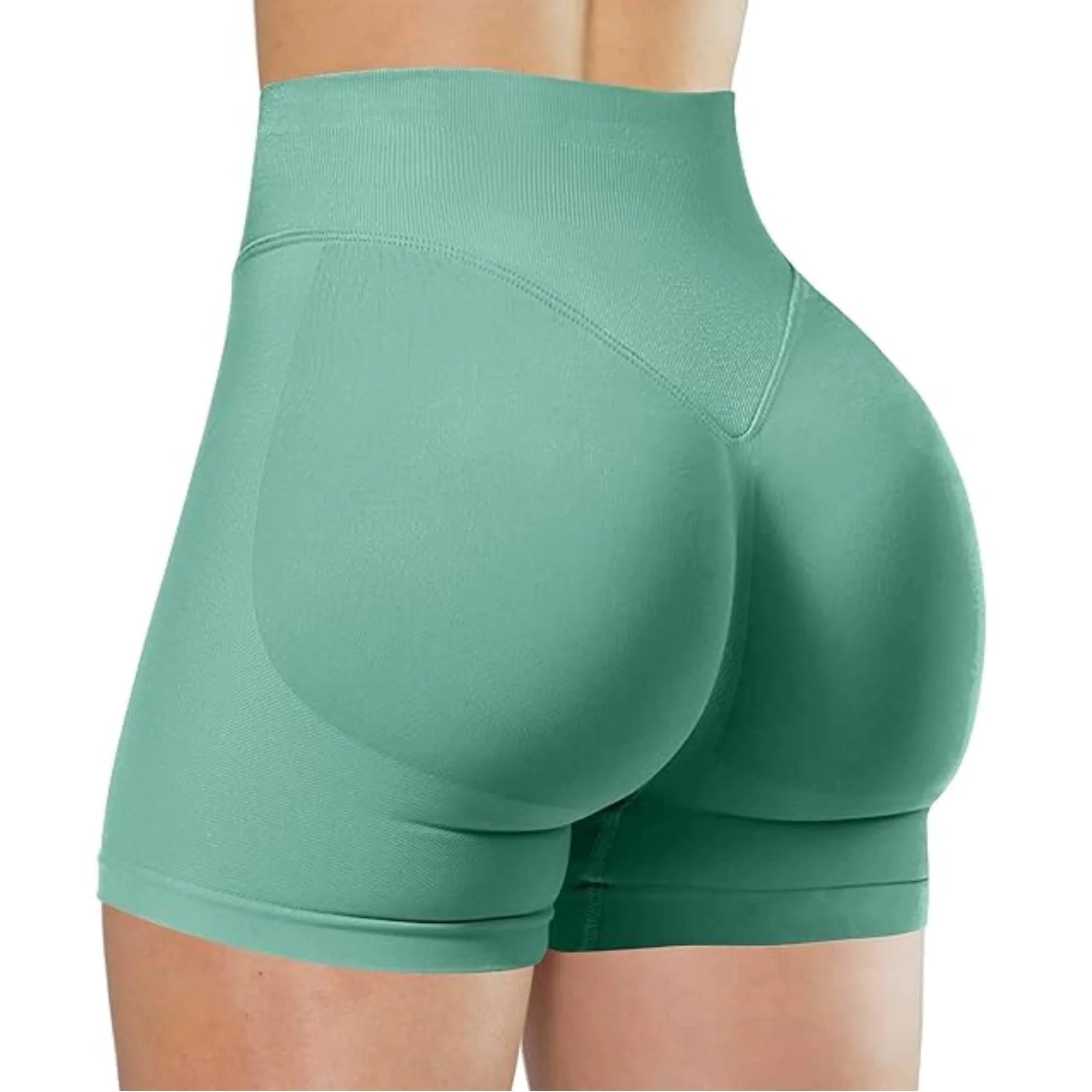 Summer High-Waisted Yoga Shorts – Sexy Fitness Leggings