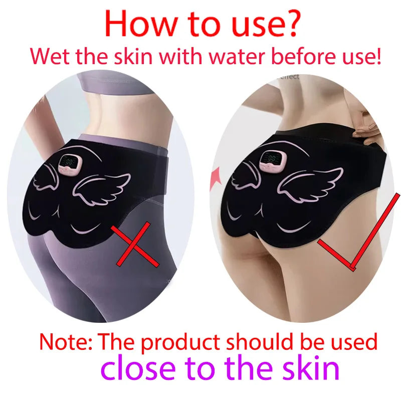 Electric EMS Butt Muscle Stimulator – USB Rechargeable Hip & Glute Trainer