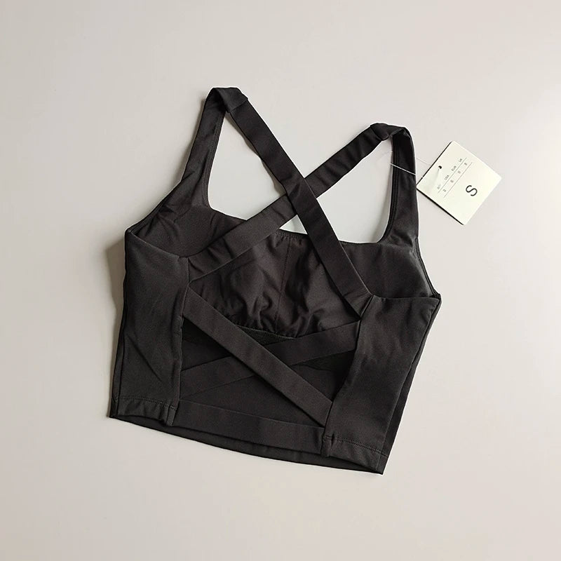 Seamless Push-Up Sports Bra – Yoga & Fitness Bralette