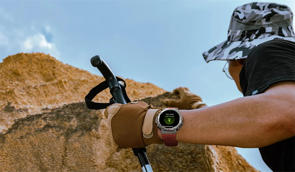 T-Rex 3 Pro Military Smartwatch – Dual-Band GPS 10ATM