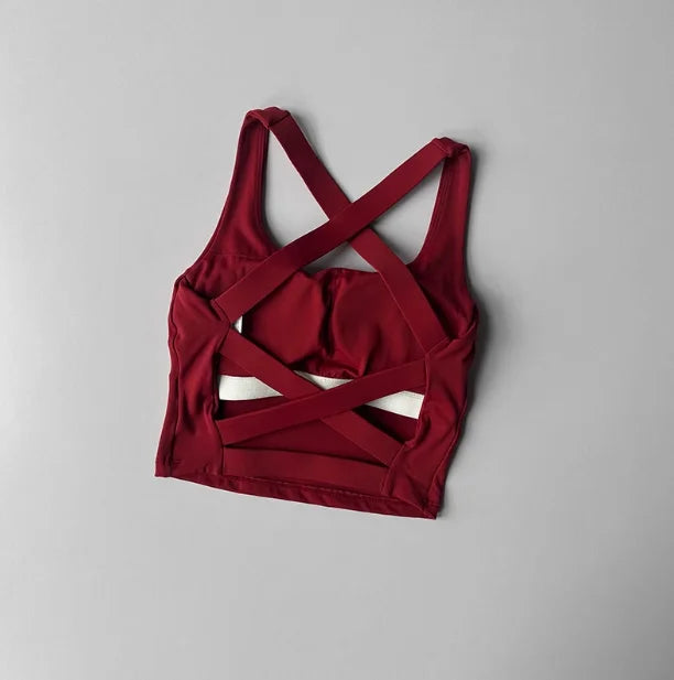 Seamless Push-Up Sports Bra – Yoga & Fitness Bralette
