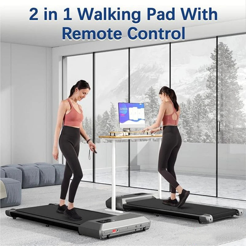 300LB Home Treadmill – 2.5HP 2-in-1 Walking & Running Machinee