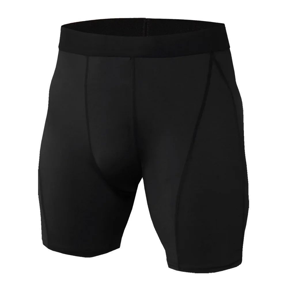 Men’s Compression Training Shorts – Quick-Dry Gym Tights