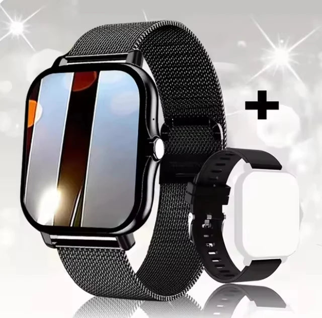 2025 Smartwatch – Bluetooth Talking Blood Oxygen & Pressure Monitor