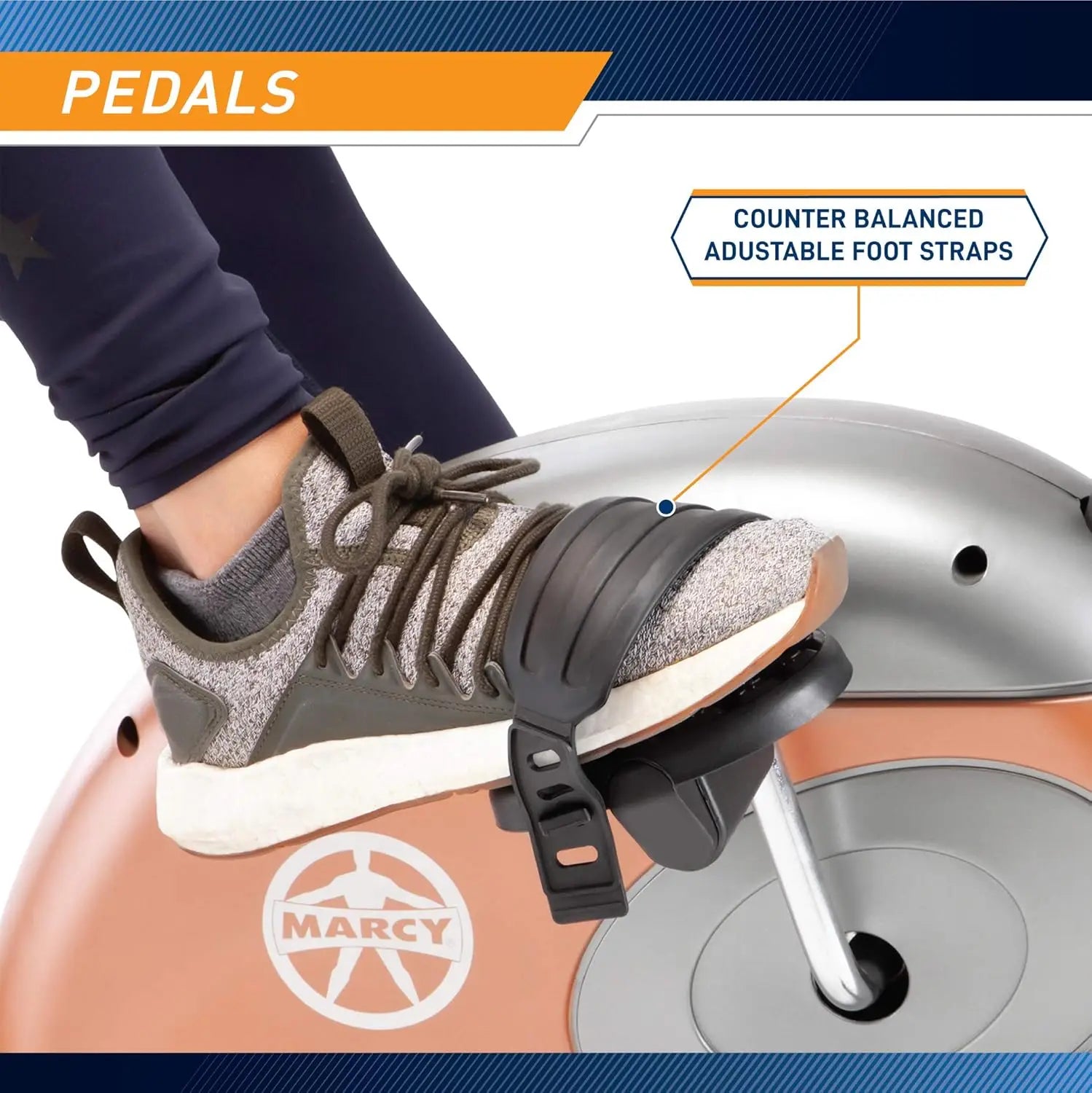 Home Exercise Bike – Adjustable Magnetic Resistance Trainer