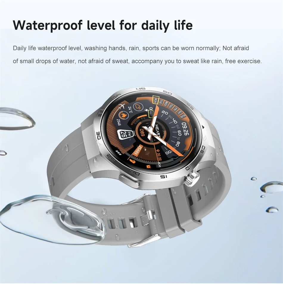 Huawei 1.85" Smartwatch – GPS, NFC & Bluetooth Fitness Tracker for Men