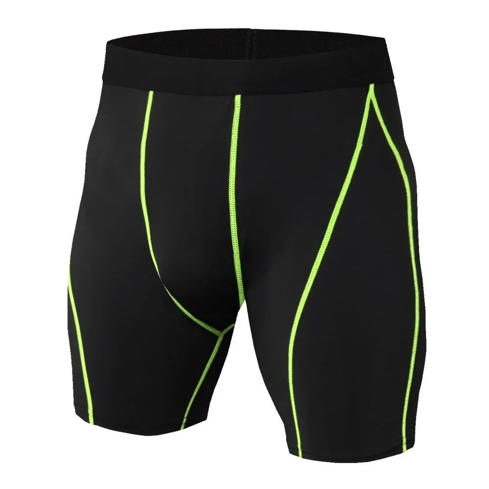 Men’s Compression Training Shorts – Quick-Dry Gym Tights