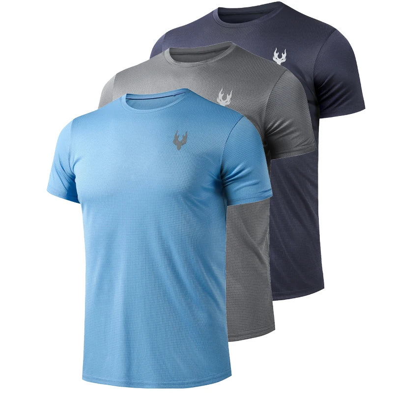 Men’s Quick-Dry Running T-Shirt – Summer Sports Top