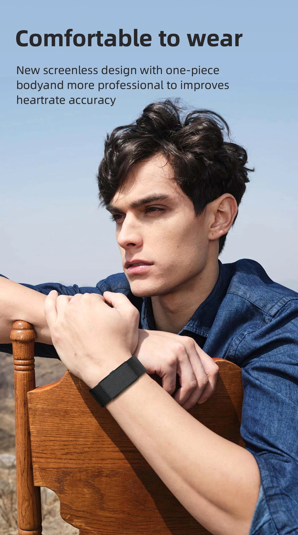 LIGE GPS Sports Smart Bracelet – Fitness & Health Tracker