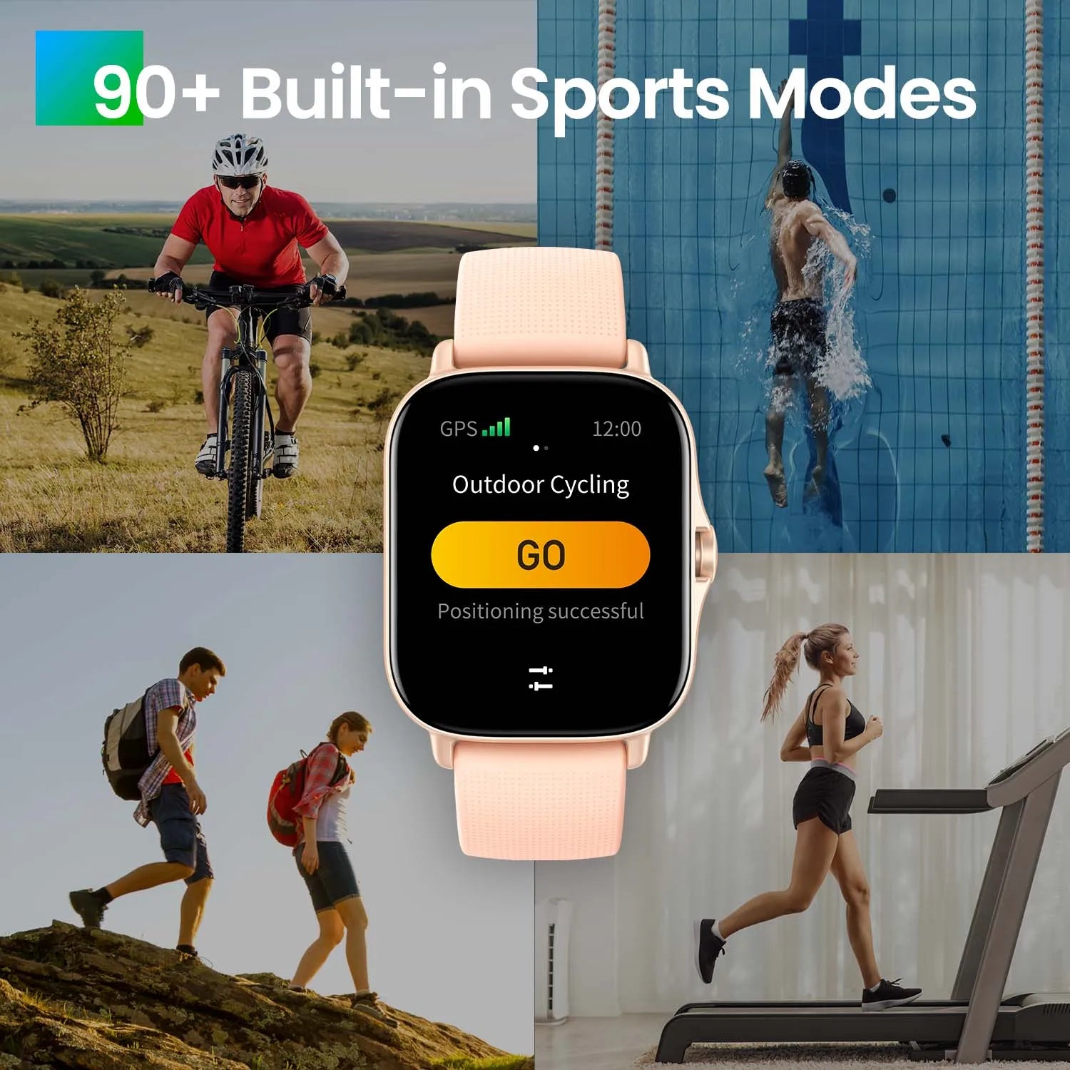 Amazfit GTS 2 Smartwatch – 43mm Fitness Tracker with Alexa Built-In