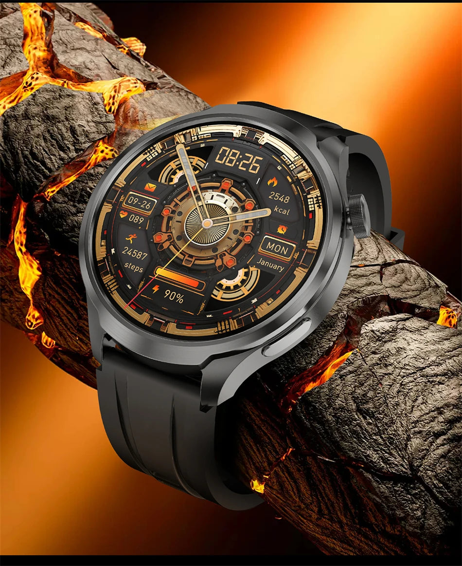 Huawei 1.85" Smartwatch – GPS, NFC & Bluetooth Fitness Tracker for Men