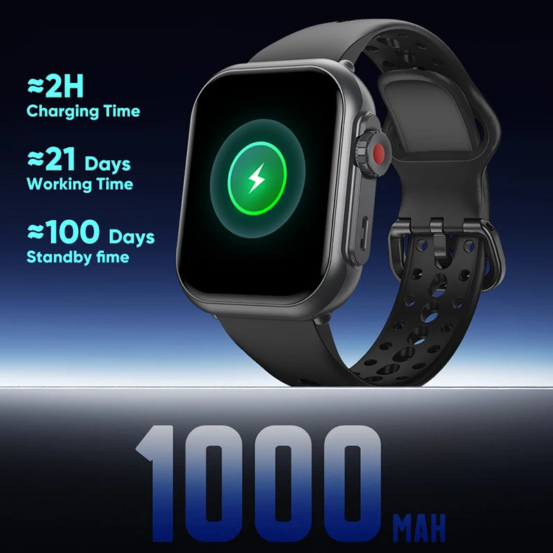 Watch Ultra 2 SE – AMOLED GPS Smartwatch with Heart Rate & Bluetooth
