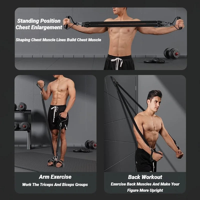 Pedal Resistance Tensioner – Multifunctional Home Fitness Trainer