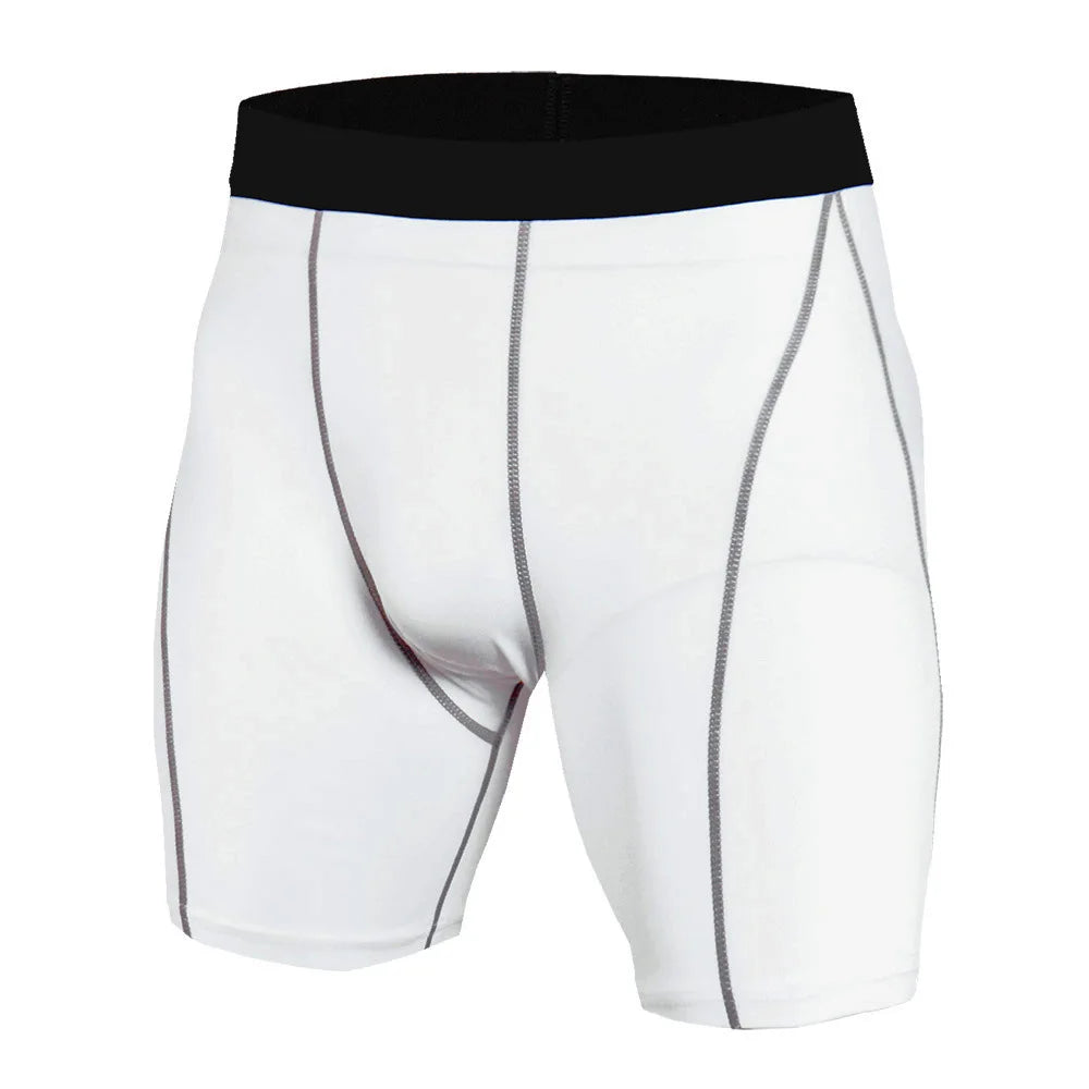 Men’s Compression Training Shorts – Quick-Dry Gym Tights