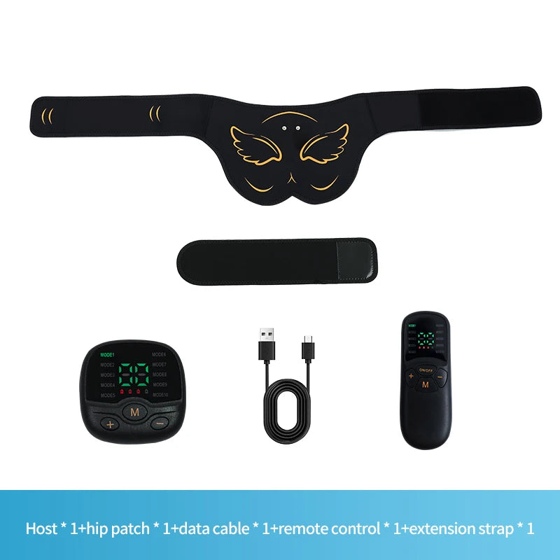 Electric EMS Butt Muscle Stimulator – USB Rechargeable Hip & Glute Trainer