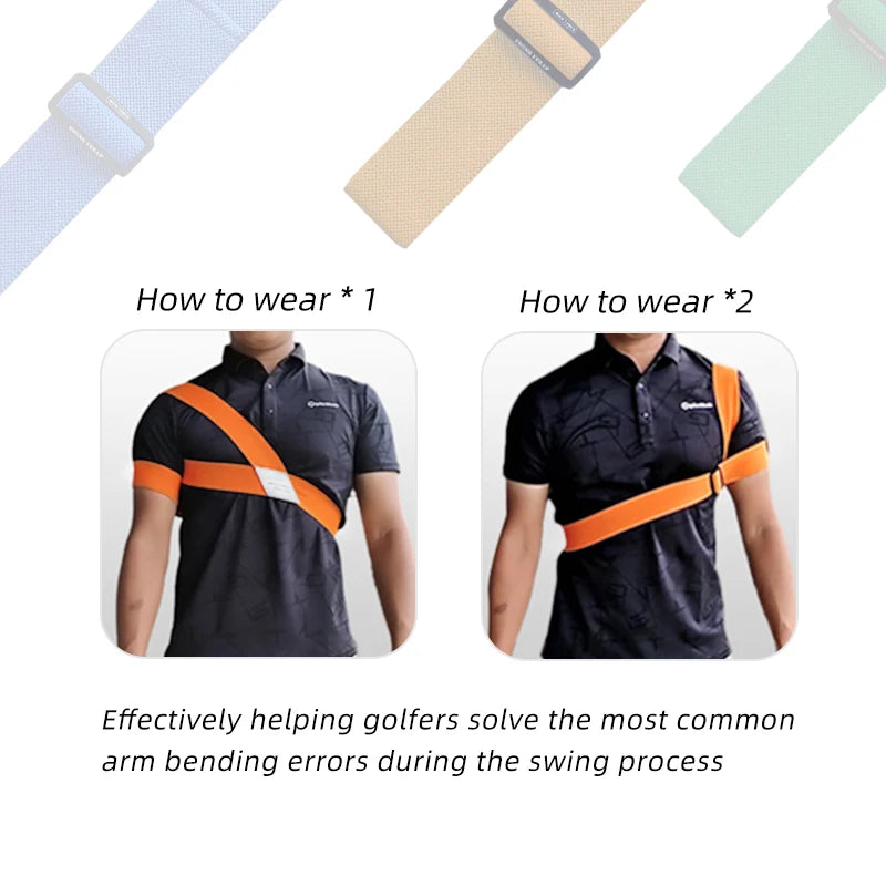 Golf Swing Training Strap – Arm Posture Corrector