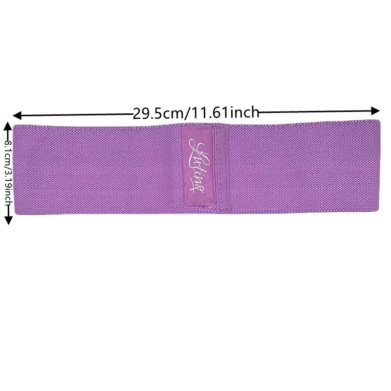 WorthWhile Hip Resistance Bands – Non-Slip Yoga & Workout Fitness Bands