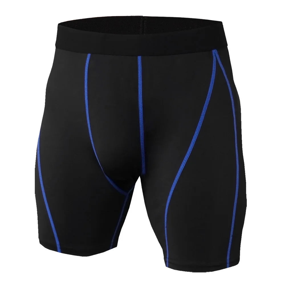 Men’s Compression Training Shorts – Quick-Dry Gym Tights