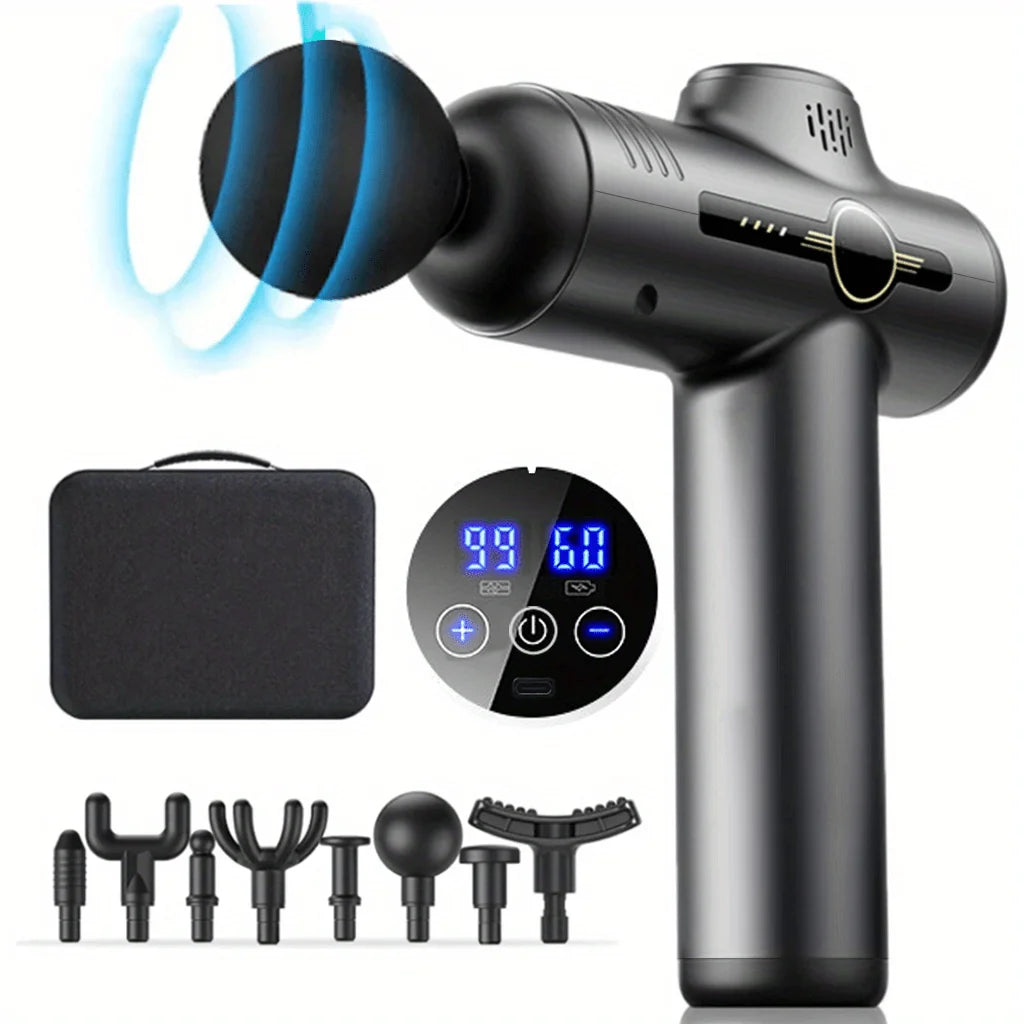 Portable Fascia Massage Gun – Deep Muscle Relaxation Tool