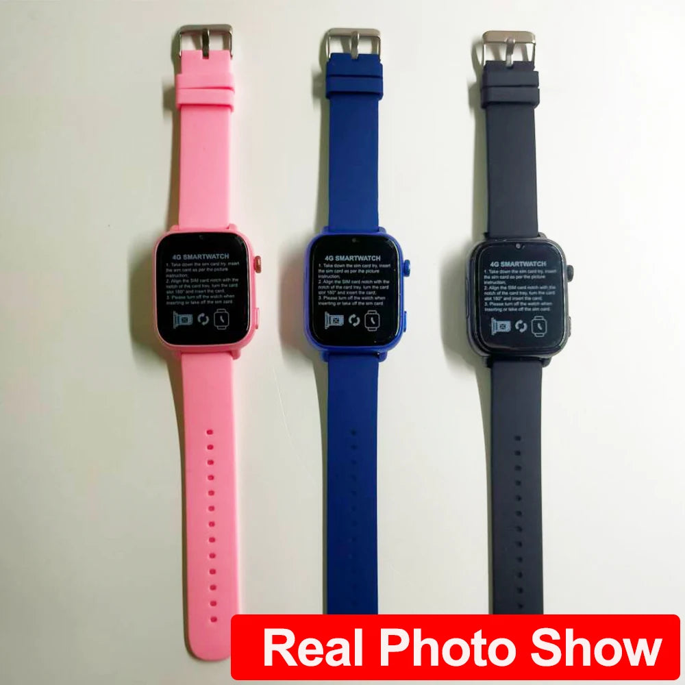 4G Kids Smart Watch – GPS Tracker, Video Call & SOS Safety Smartwatch
