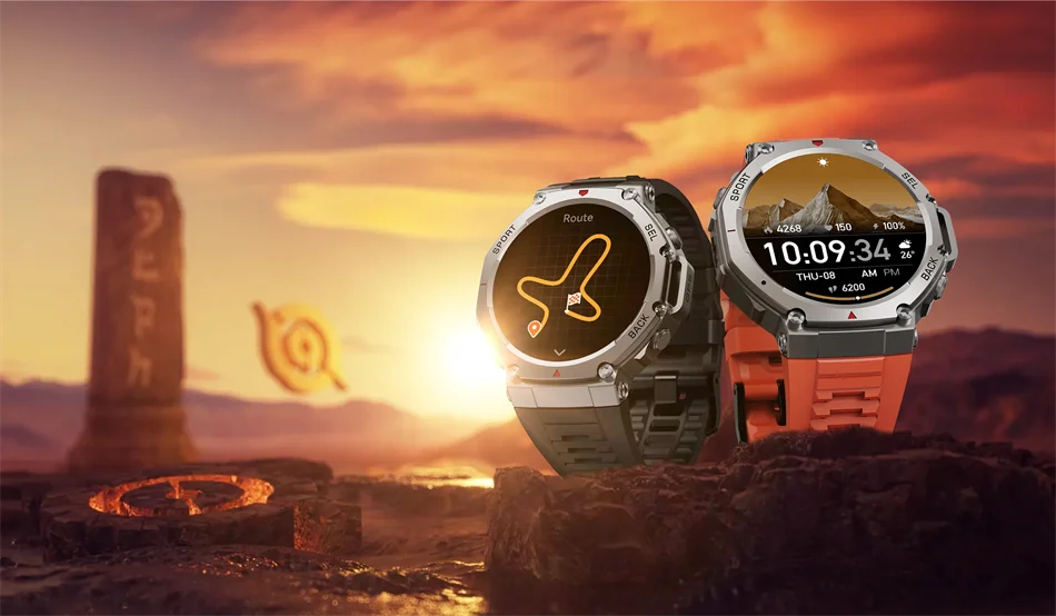 T-Rex 3 Pro Military Smartwatch – Dual-Band GPS 10ATM