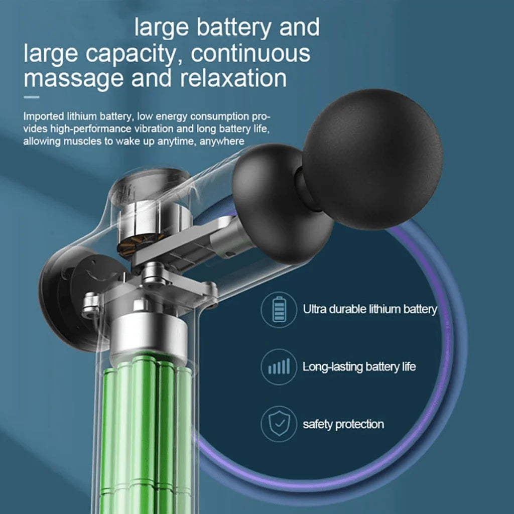 Portable Fascia Massage Gun – Deep Muscle Relaxation Tool