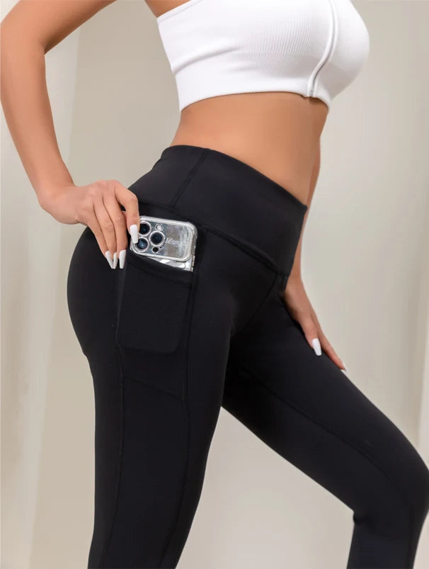 Women’s Gym Cropped Pants – High Waisted Yoga & Fitness Leggings