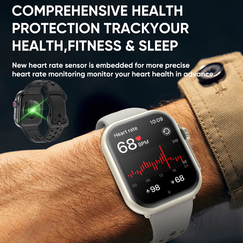 Watch Ultra 2 SE – AMOLED GPS Smartwatch with Heart Rate & Bluetooth