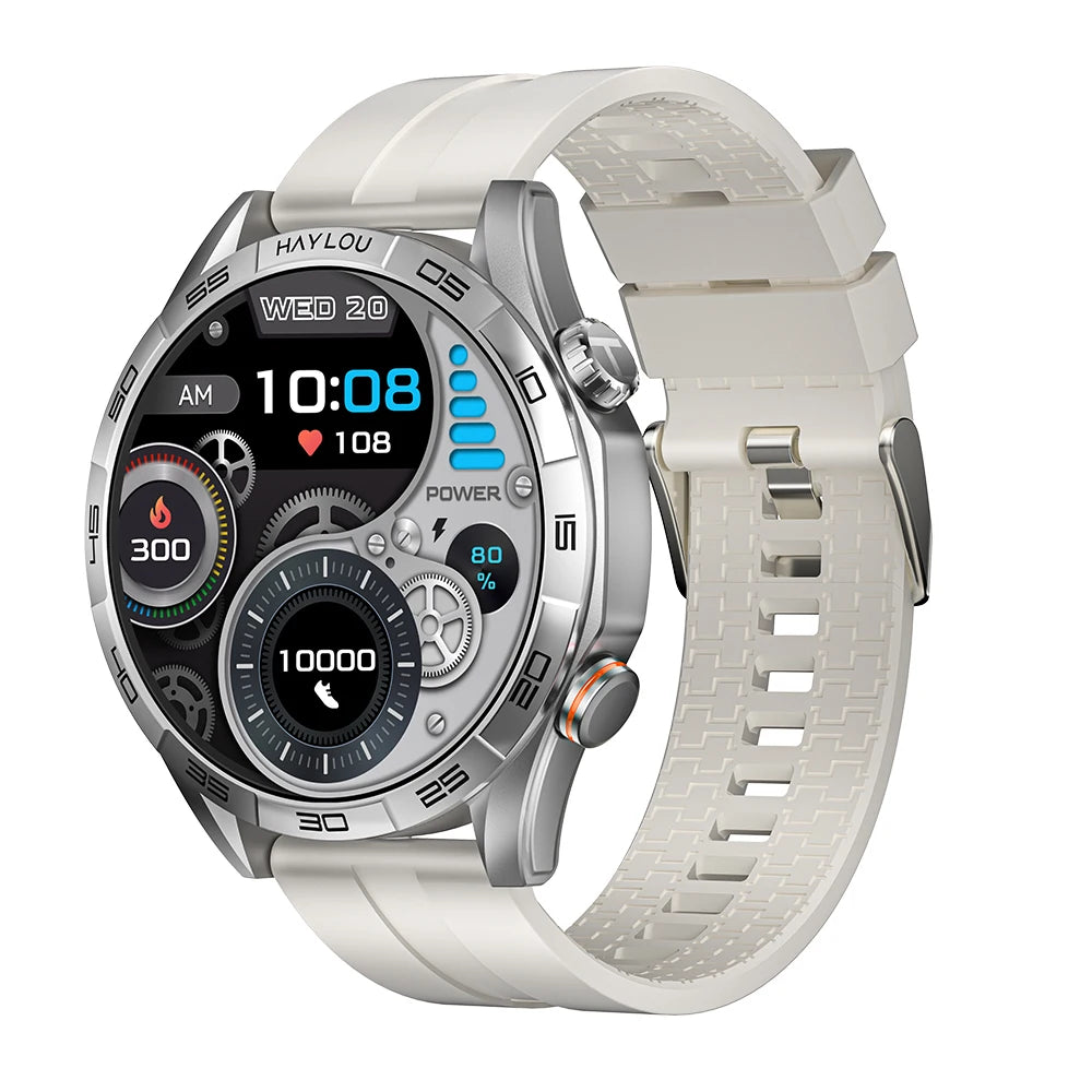 HAYLOU Solar 5 Smartwatch – AMOLED 60Hz Voice Call & Health Tracker