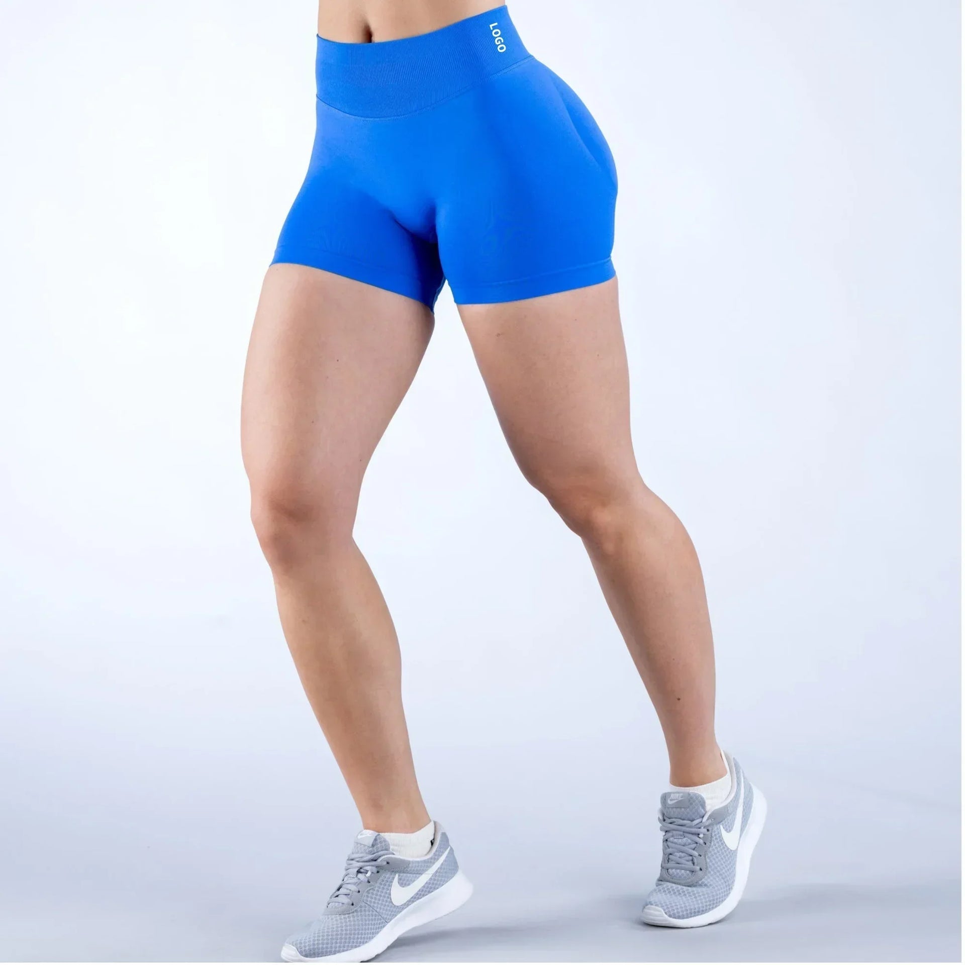 Summer High-Waisted Yoga Shorts – Sexy Fitness Leggings