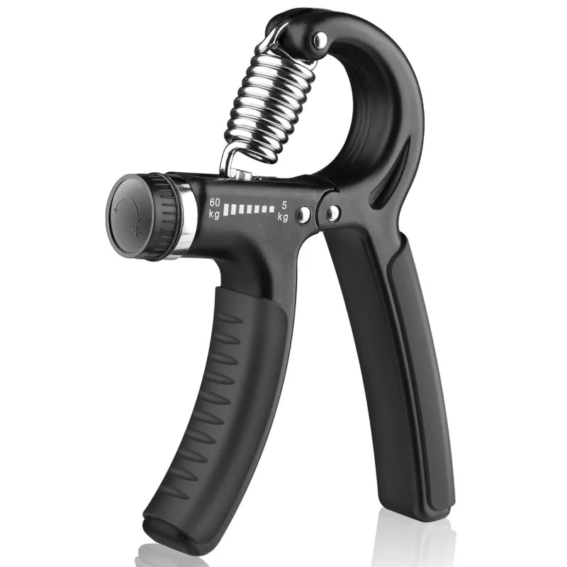 Hand Grip Strengthener – Adjustable 5–60KG Forearm & Finger Trainer