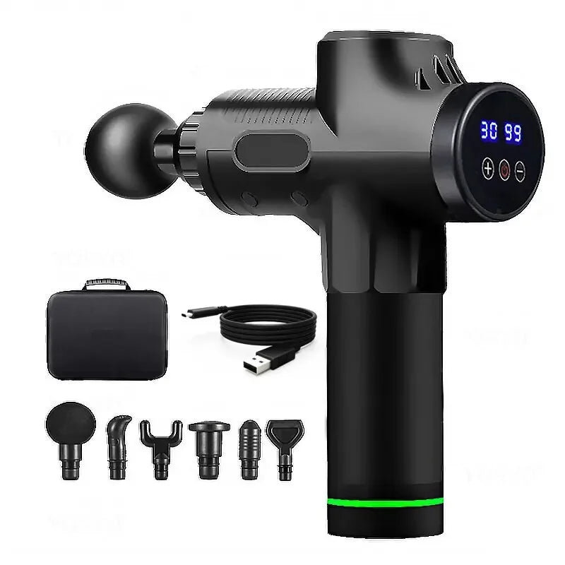Portable Fascia Massage Gun – Deep Muscle Relaxation Tool