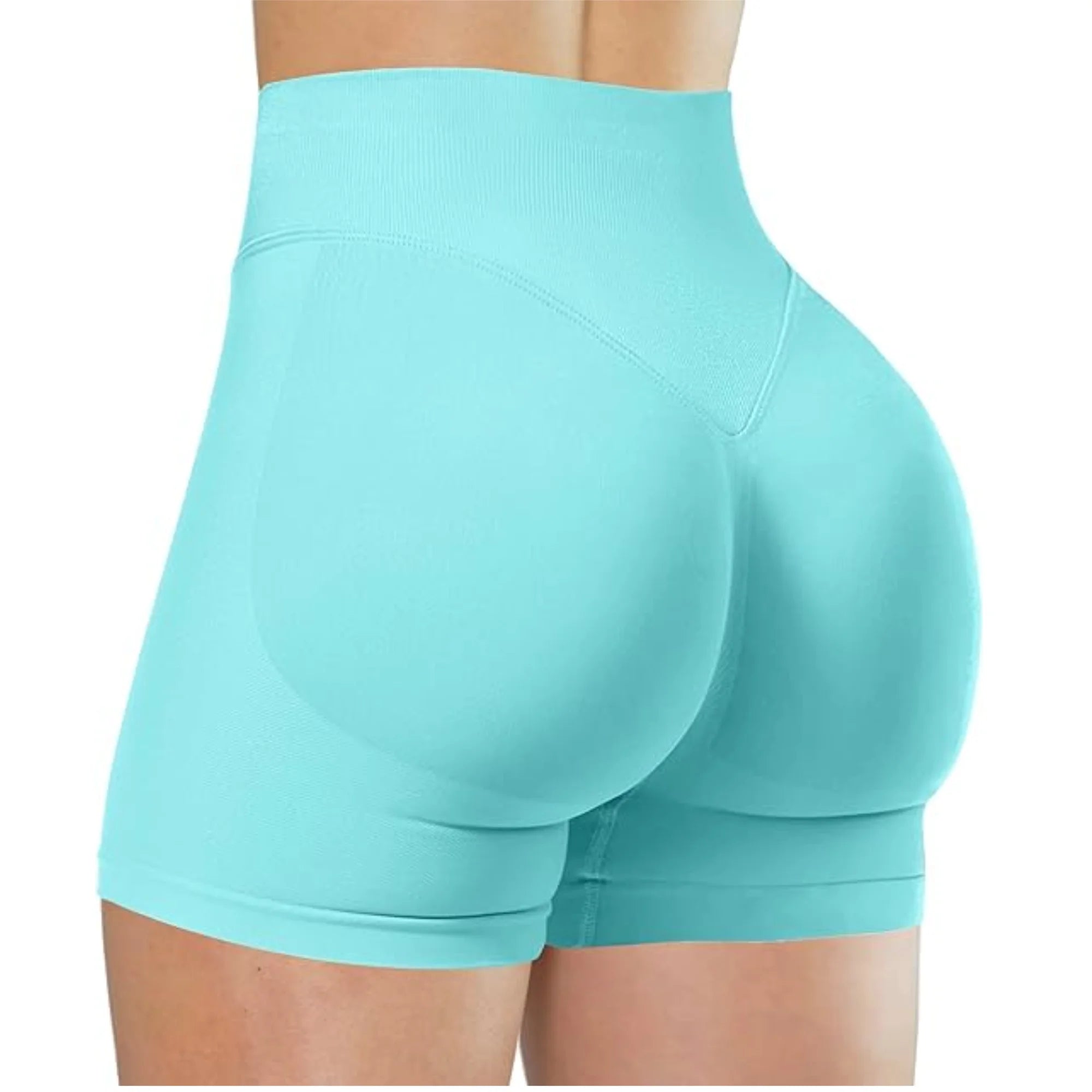 Summer High-Waisted Yoga Shorts – Sexy Fitness Leggings