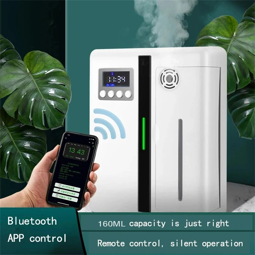 160ml Scent Machine – Bluetooth Aroma Diffuser for Home & Hotel Use