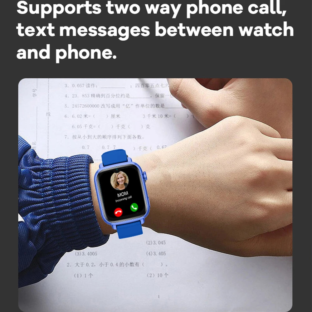 4G Kids Smart Watch – GPS Tracker, Video Call & SOS Safety Smartwatch
