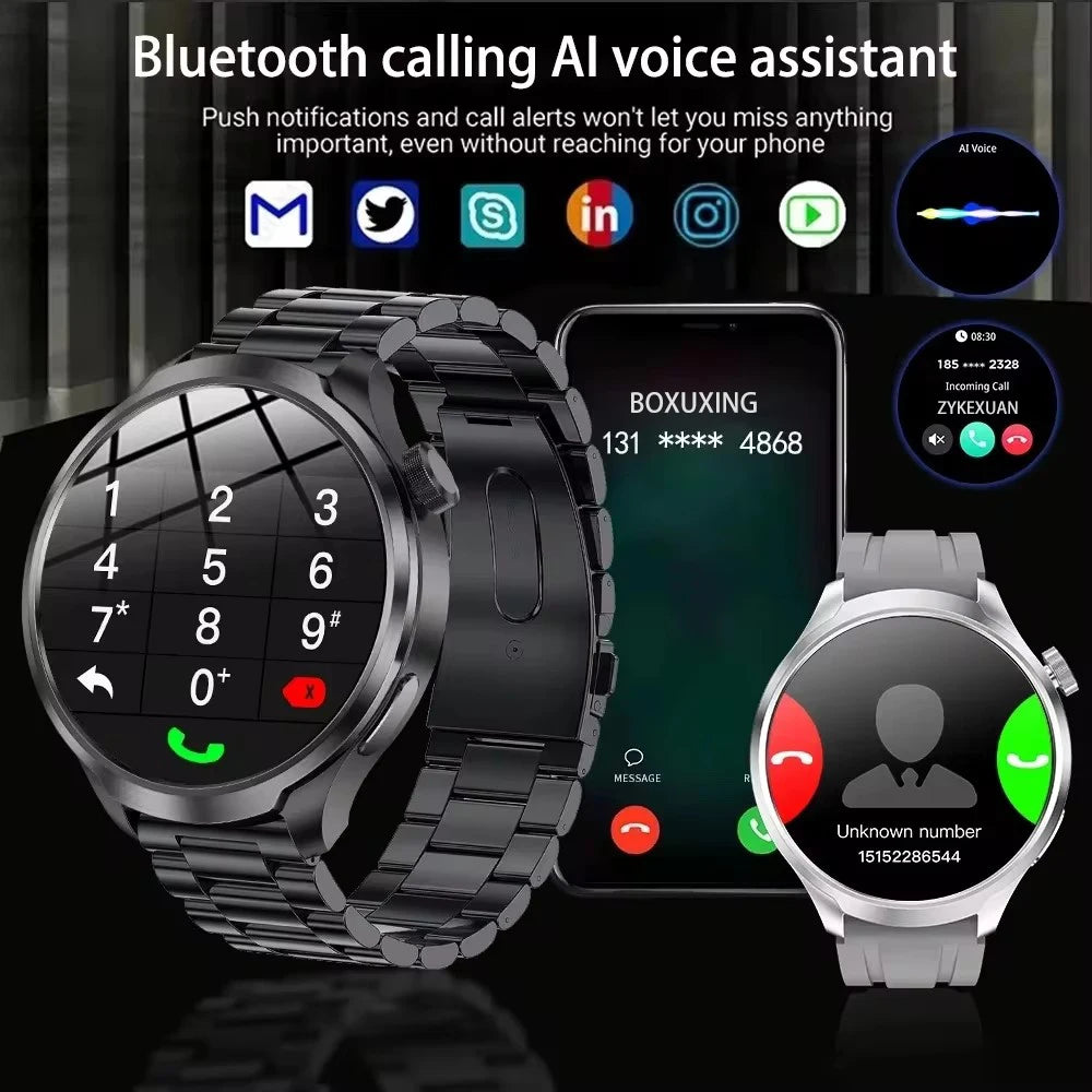 Huawei 1.85" Smartwatch – GPS, NFC & Bluetooth Fitness Tracker for Men