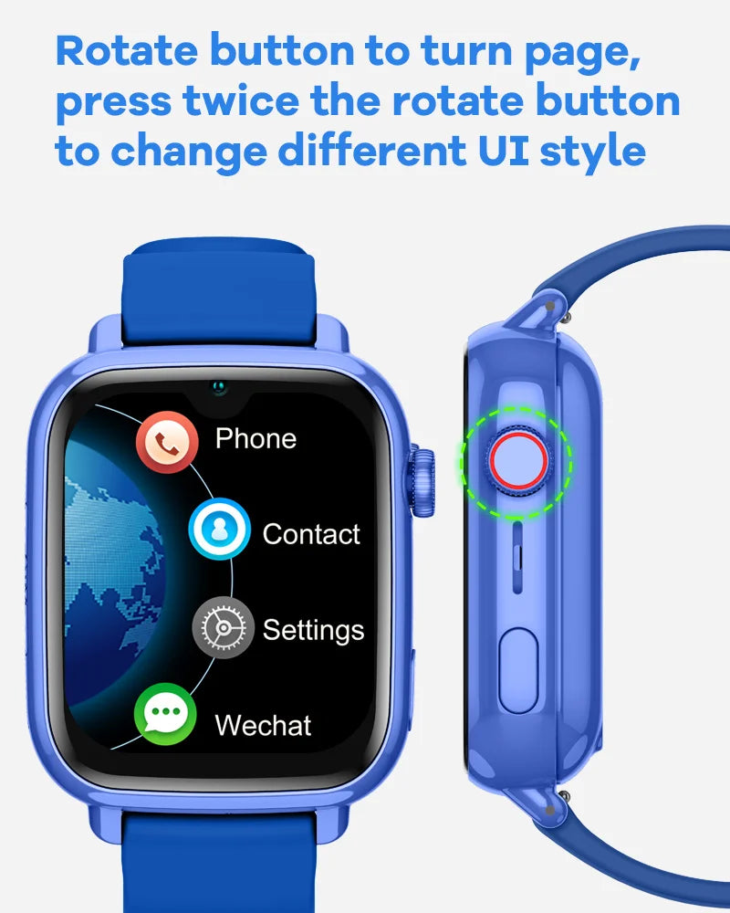 4G Kids Smart Watch – GPS Tracker, Video Call & SOS Safety Smartwatch