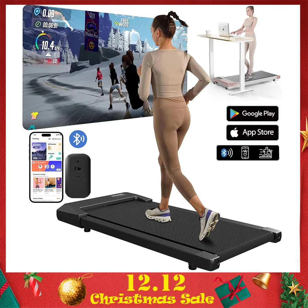 300LB Home Treadmill – 2.5HP 2-in-1 Walking & Running Machinee