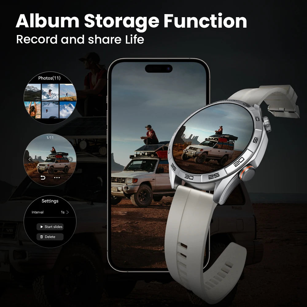 HAYLOU Solar 5 Smartwatch – AMOLED 60Hz Voice Call & Health Tracker
