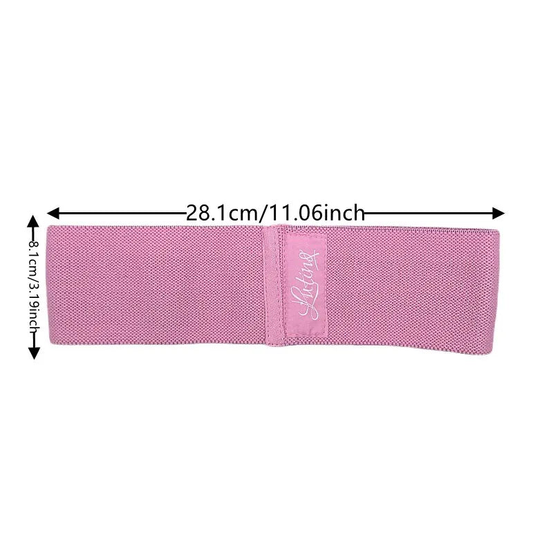 WorthWhile Hip Resistance Bands – Non-Slip Yoga & Workout Fitness Bands