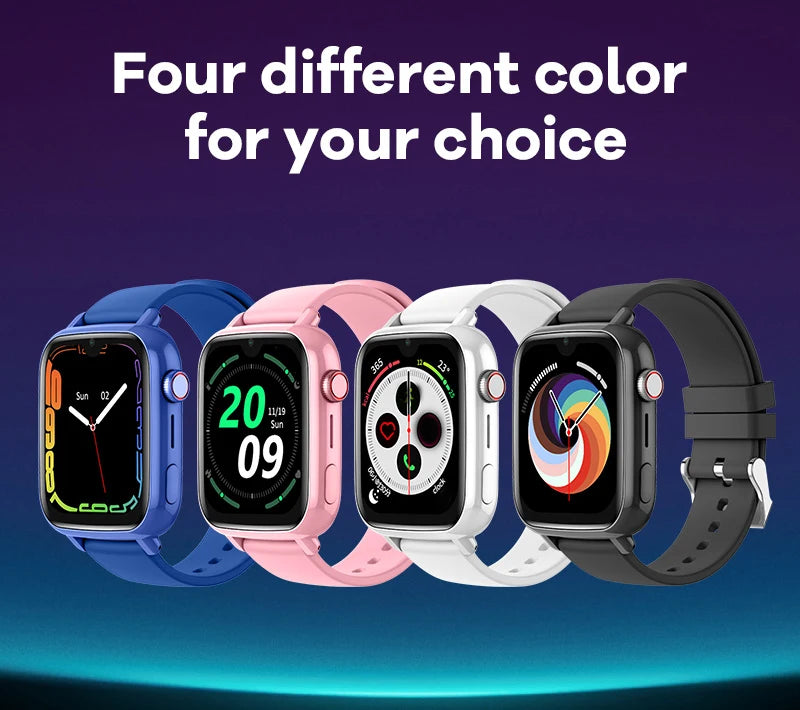4G Kids Smart Watch – GPS Tracker, Video Call & SOS Safety Smartwatch