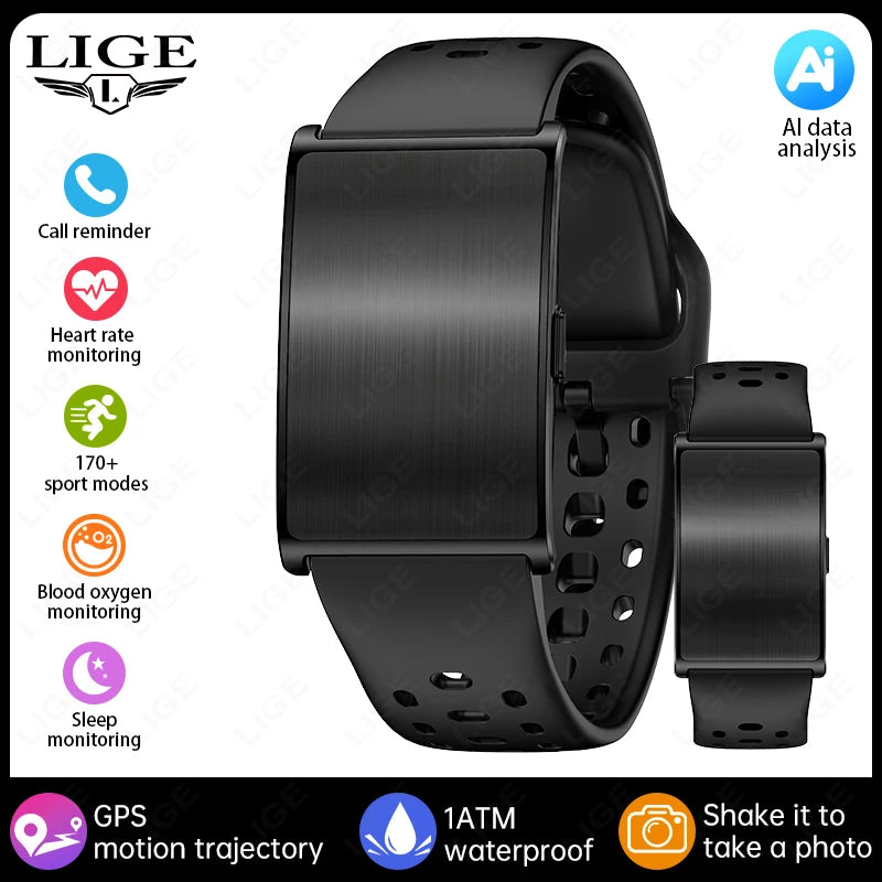 LIGE GPS Sports Smart Bracelet – Fitness & Health Tracker