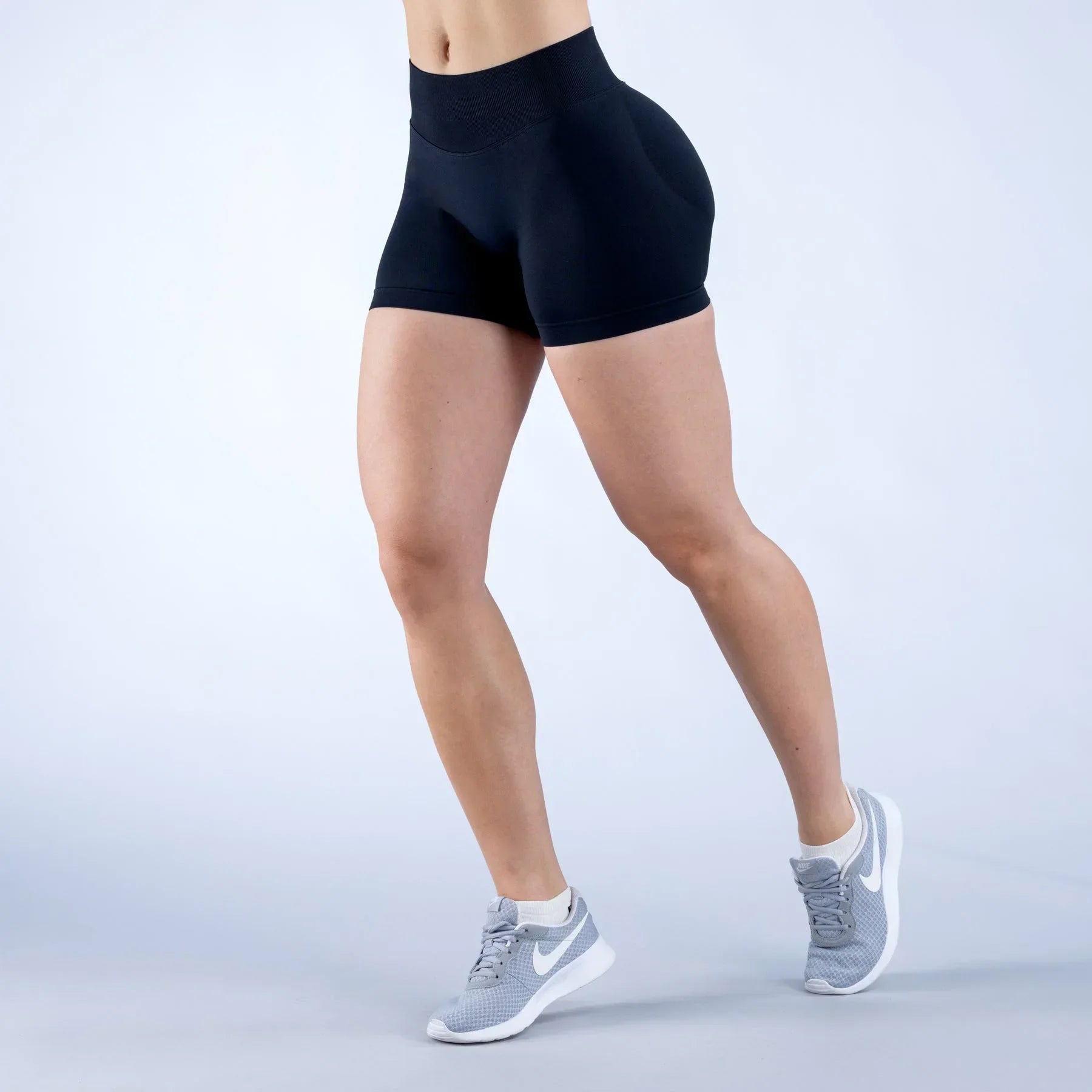 Summer High-Waisted Yoga Shorts – Sexy Fitness Leggings