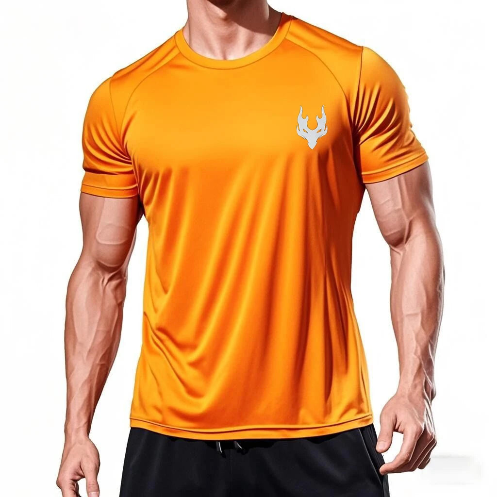Men’s Quick-Dry Running T-Shirt – Summer Sports Top