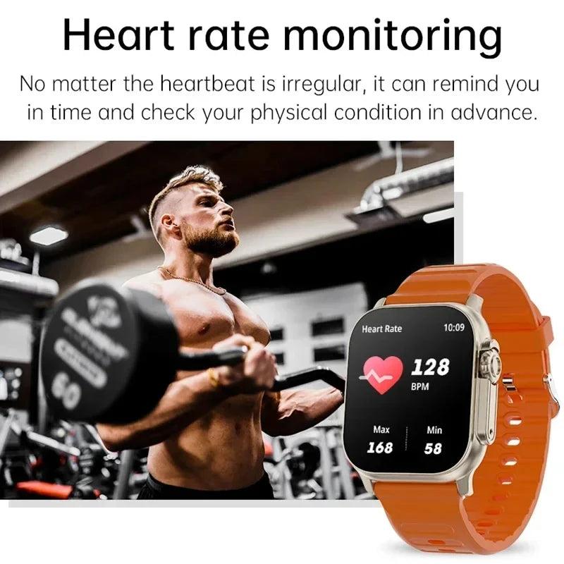 T900Ultra Smartwatch – Bluetooth Talk & Heart Rate Monitor