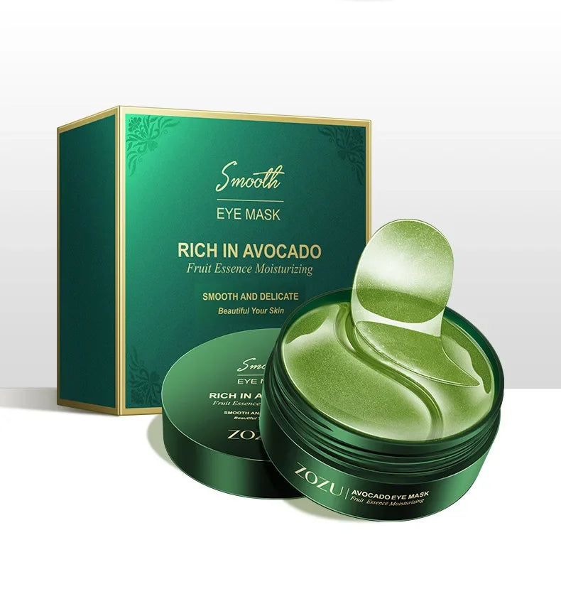 120pcs Avocado Collagen Eye Masks – Anti-Dark Circle & Anti-Wrinkle Patches
