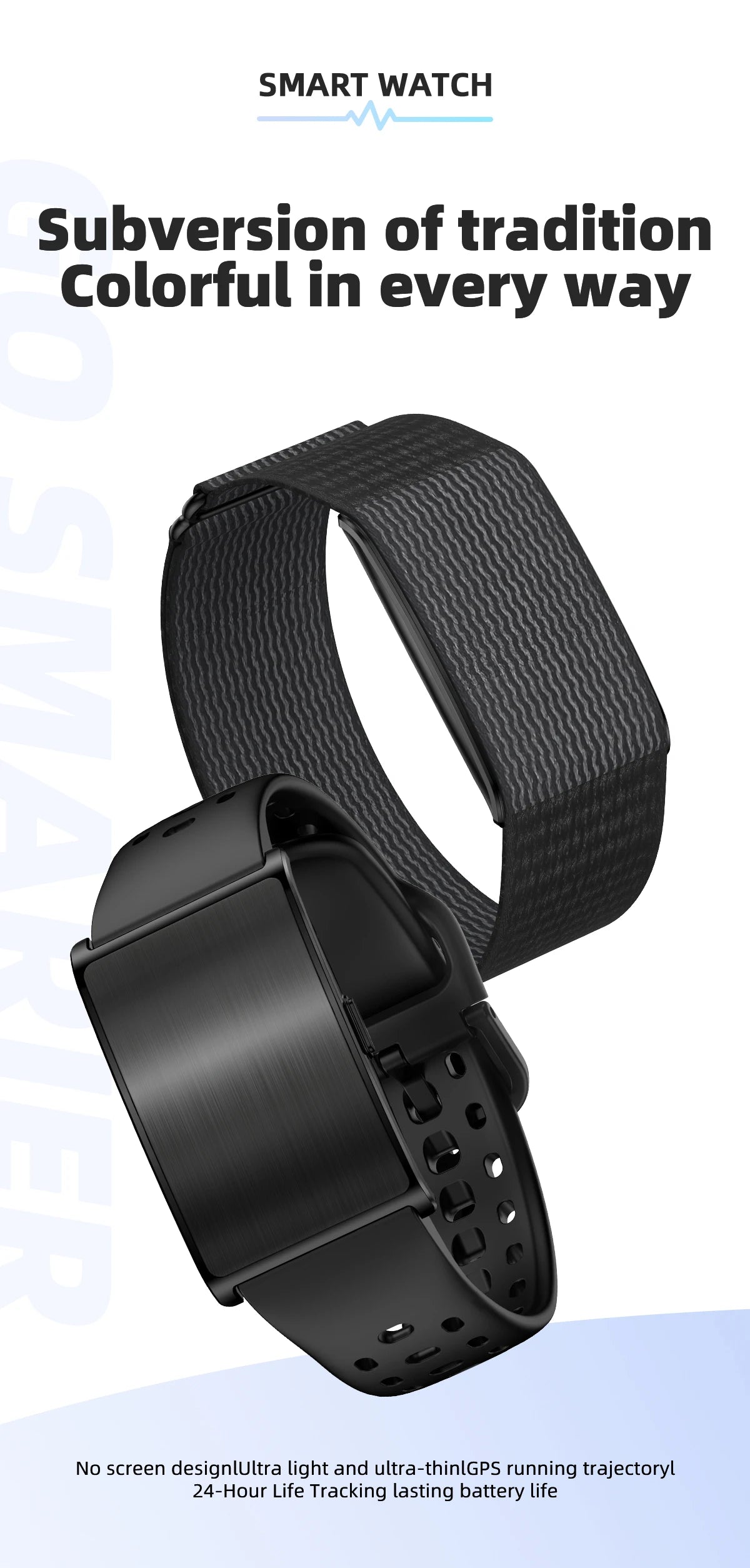 LIGE GPS Sports Smart Bracelet – Fitness & Health Tracker